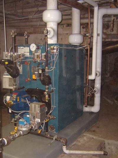 Cast Iron Boiler Installation in Pontiac Michigan